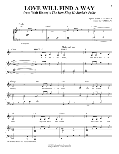 Love Will Find A Way von Tom Snow (Download) 