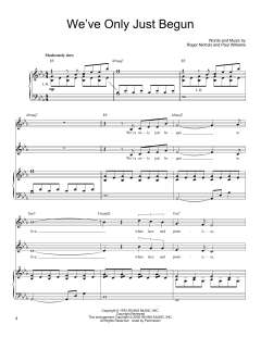 We've Only Just Begun von The Carpenters (Download) 