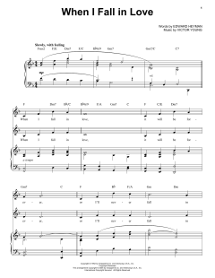 When I Fall In Love von Victor Young (Download) 