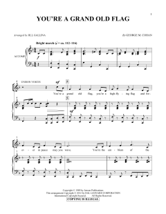 You're A Grand Old Flag von George M. Cohan (Download) 