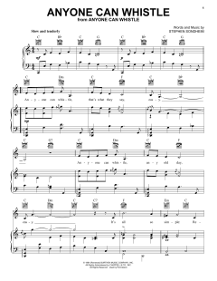 Anyone Can Whistle von Stephen Sondheim (Download) 