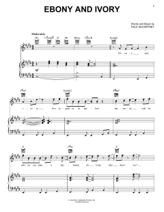 Ebony And Ivory von Paul McCartney (Download) 