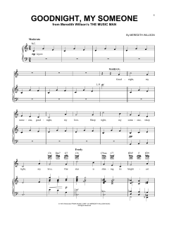 Goodnight, My Someone von Meredith Willson (Download) 