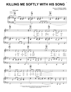 Killing Me Softly With His Song von Roberta Flack (Download) 