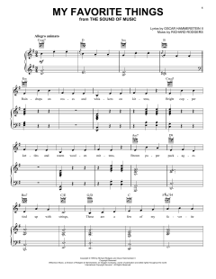 My Favorite Things von Richard Rodgers (Download) 