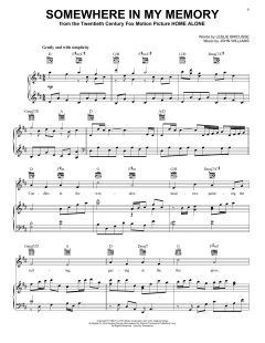 Somewhere In My Memory von John Williams (Download) 
