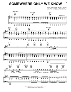 Somewhere Only We Know von Keane (Download) 