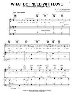 What Do I Need With Love von Dick Scanlan (Download) 
