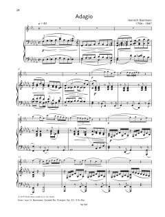 Adagio von Heinrich Joseph Baermann (Download) 