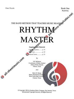 Rhythm Master Beginning Book 1 (Harry Haines) 