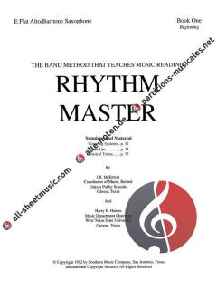 Rhythm Master Beginning Book 1 (Harry Haines) 