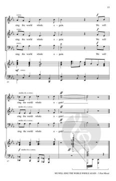 We Will Sing the World Whole Again von Mark Burrows (Download) 