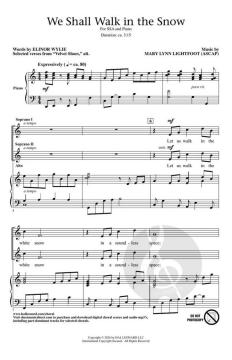We Shall Walk in the Snow von Mary Lynn Lightfoot (Download) 