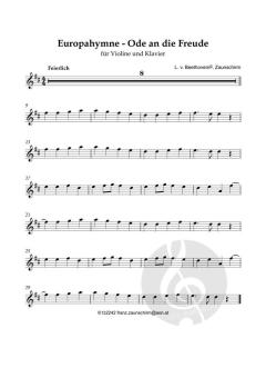 Europahymne - Ode an die Freude von Ludwig van Beethoven (Download) 