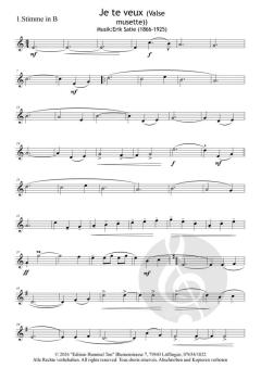 Streetlife live! Je te veux (Valse Musette) von Erik Satie (Download) 