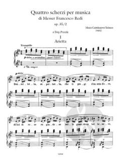 Scherzi per musica op. 35 von Mario Castelnuovo-Tedesco 