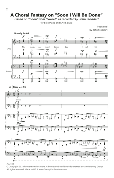 A Choral Fantasy on Soon I Will Be Done (Download) 