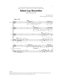 Adam Lay Ybounden von Stephen Murphy (Download) 