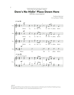Dere's No Hidin' Place (Download) 