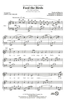 Feed The Birds From Mary Poppins (Robert Bernard Sherman) 