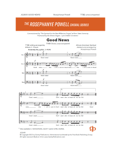Good News von Rosephanye Powell (Download) 