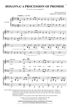 Hosanna! A Procession of Promise von Joseph M. Martin (Download) 