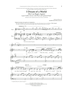 I Dream of a World von Sherry Blevins (Download) 