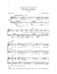 Life Has Loveliness von Judith Herrington (Download) 