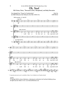 Oh, Soul von Jadie Douglass Reeves (Download) 