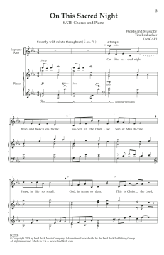 On This Sacred Night von Tim Brubacher (Download) 
