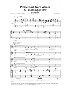 Praise God from Whom All Blessings Flow von Mark Butler (Download) 