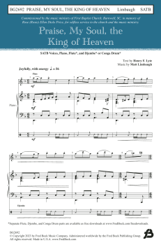Praise, My Soul, the King of Heaven von Matt Limbaugh (Download) 