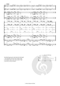 Geist des Herrn, sei mein Rückenwind 1 - 6 Chor- und Kalvierpartituren von Johann Simon Kreuzpointner 