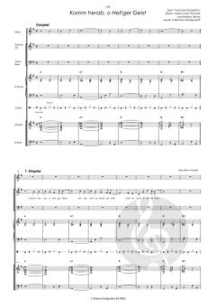 Geist des Herrn, sei mein Rückenwind 1 - 4 Instrumentalstimmen von Johann Simon Kreuzpointner 