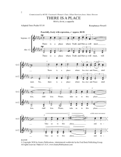 There Is a Place von Rosephanye Powell (Download) 