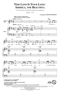 This Land Is Your Land - America the Beautiful von Katharine Lee Bates (Download) 