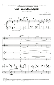 Until We Meet Again von Reginal Wright (Download) 