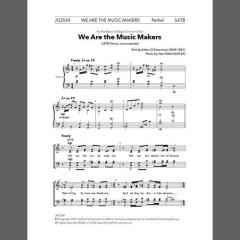 We Are the Music Makers von Stan Pethel (Download) 