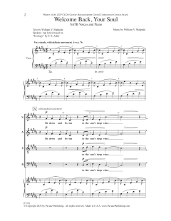 Welcome Back, Your Soul von William V. Malpede (Download) 
