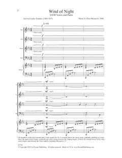 Wind of Night von Chris Maunu (Download) 