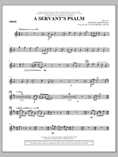 A Servant's Psalm von Joseph M. Martin (Download) 