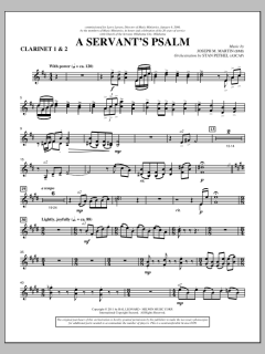 A Servant's Psalm von Joseph M. Martin (Download) 