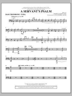 A Servant's Psalm von Joseph M. Martin (Download) 