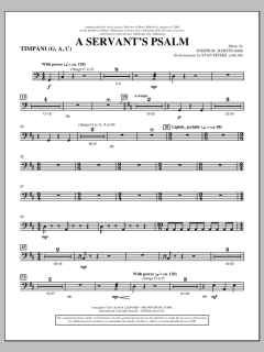 A Servant's Psalm von Joseph M. Martin (Download) 