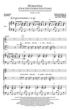 Hosanna von Tony Wood (Download) 