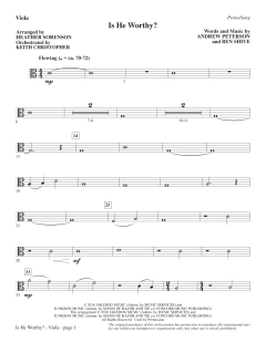 Is He Worthy? (Chamber Orchestra) von Andrew Peterson (Download) 