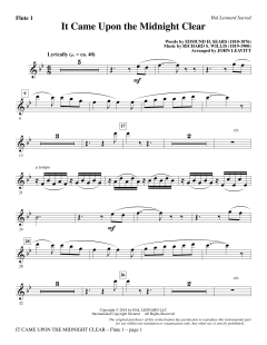 It Came Upon the Midnight Clear von Richard Storrs Willis (Download) 