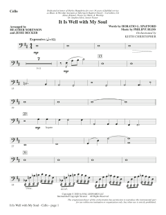 It Is Well with My Soul von Philip Paul Bliss (Download) 