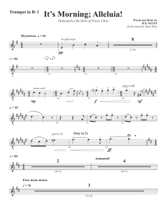 It's Morning; Alleluia! von Donald Neuen (Download) 