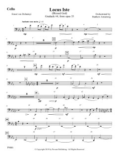Locus Iste von Ernst von Dohnanyi (Download) 